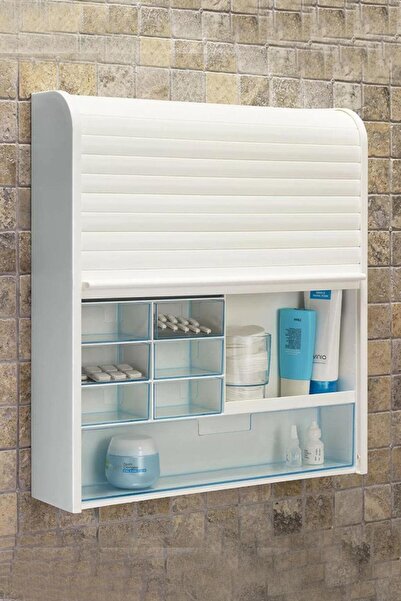 Saatistan Çok Amaçlı Kilitli Ecza Dolabı, Güvenli ve Şık Tasarım