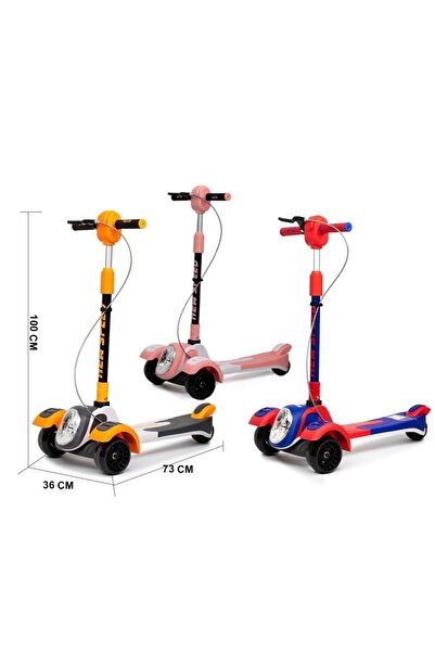 CN اسكوتر اطفال ب 3 عجلات مناسب لمن هم من سن 6 إلى 12 سنه