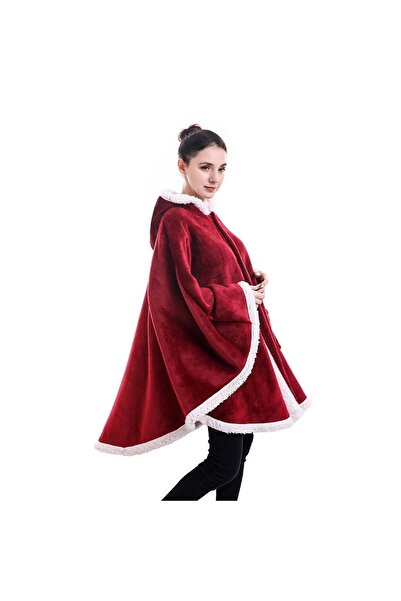 Generic Luxurious soft and warm winter shawl blanket