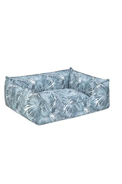 OEM Pet Comfort Alpha Bed, Blue-White, S, 50x60 cm / Stain Resistant