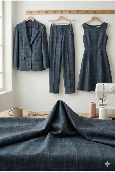 kumaş sarayı Ekose Yünlü Kumaş – Kışlık Tok Dokulu, Sıcak Tutan ve Dayanıklı ...