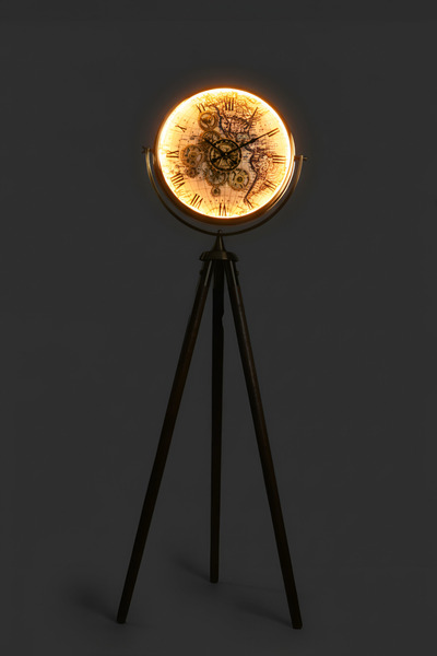 VaLumé Ledli Tripod Çarklı Saat 170x50 cm