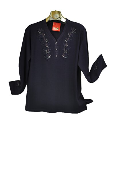 elma abone New Season Women's Clover (Winter) Combed Cotton Bluse