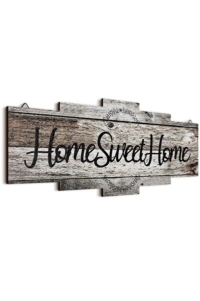 GETEK Home sweet home Sign by Getek, Wooden Wall Decor