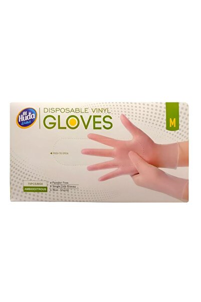 HUDA AlHuda gloves, medium, 70 pcs