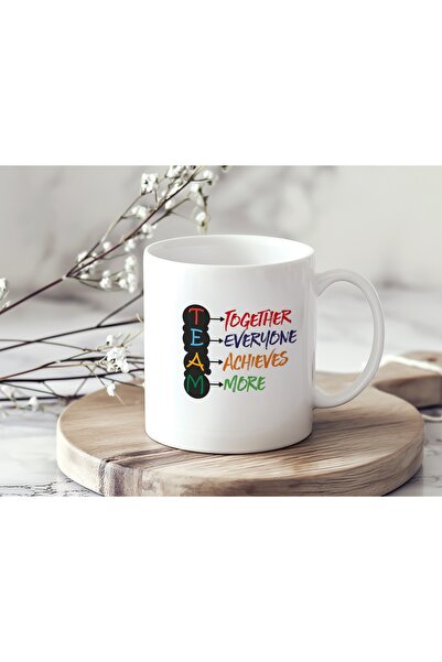 Beramussa Team Together Everyone Achieves More Motivational Design Mug - Offi...