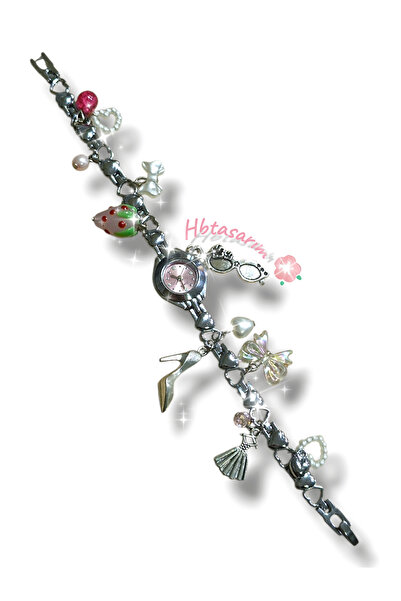 hbtasarim يينيتريند 🍓 ساعة ريترو بيرنتش آي (Pinterest)