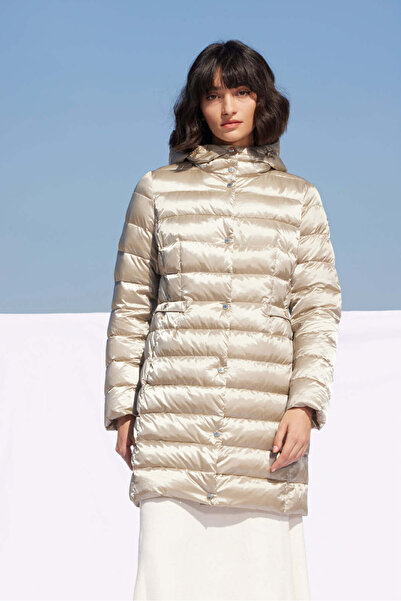 Madzerini Women's coat DL001 pearl