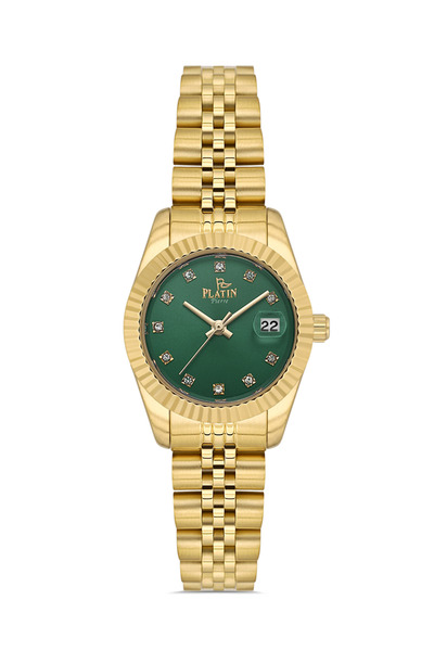 Platin Pierre Pl-1150La-B10 Minimal Women's Wristwatch