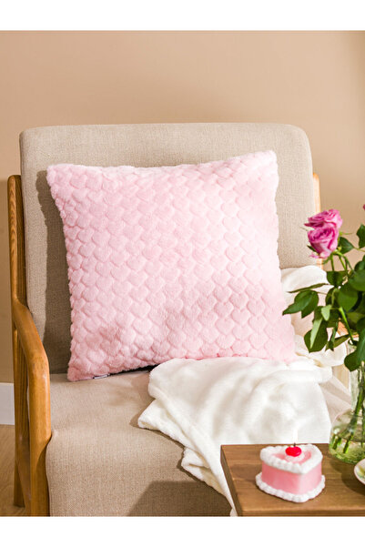 LC Waikiki New Pink Throw Pillow Cover 45X45 cm City