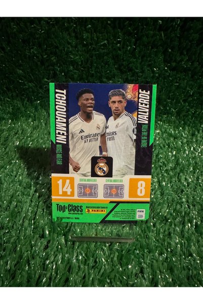 Panini Valverde Tchouameni Magic Mix Top Class Playing Card