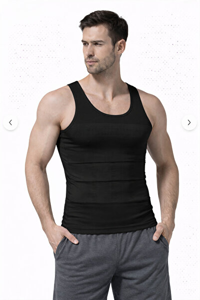 ZARNO Erkek Seamless Korse Atlet – Göbek Toparlayıcı, Sıkılaştırıcı, İnce Gös...