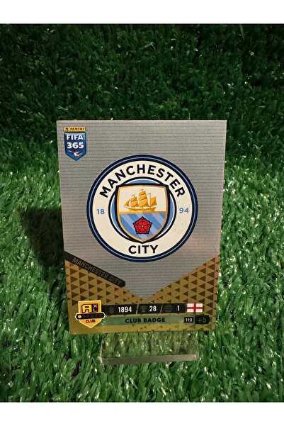 Panini Manchester City Club Badge Fifa 365 Oyun Kartı