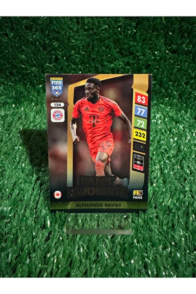 Panini Alphonso Davies Fans' Favorite Fifa 365 Game Card