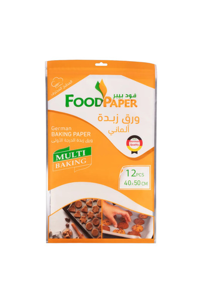 Food Paper ورق خبز ألماني، 22 قطعة، 40 × 50 سم