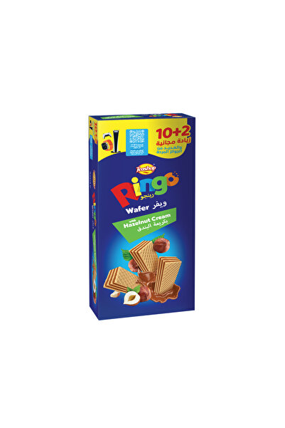 Ringo hazelnut cream wafer, 40 gm, 10+2