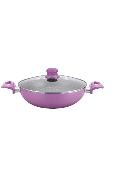 REX granite frying pan with lid, 30 cm
