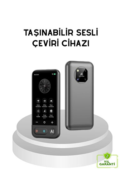 Epilons Taşınabilir Akıllı Tercüme Cihazı – Gerçek Zamanlı Ses ve Metin Çevirisi