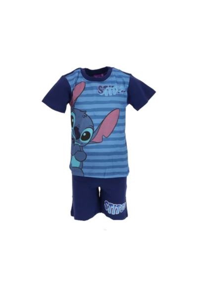 Lilo & Stitch Short-sleeved cotton pajamas,