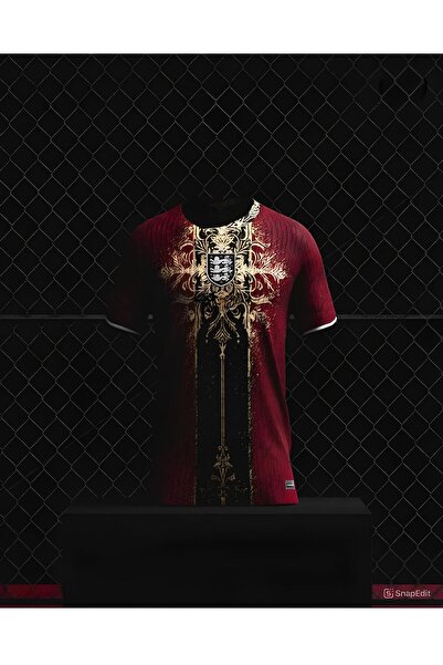 Lion Spor England Custom Design Patterned Jersey New Season 2025