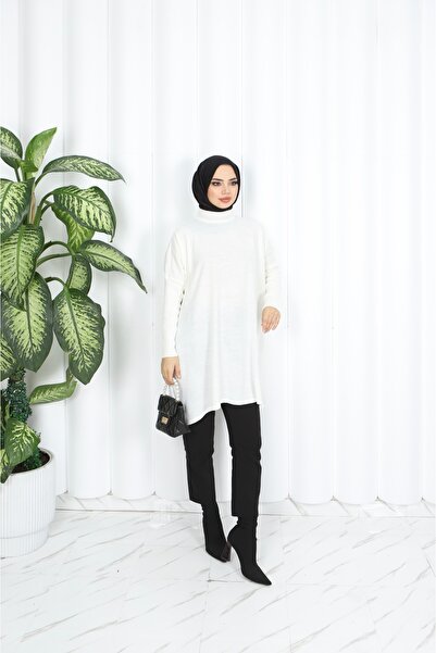 NİSUM MODA Trico Poncho Tunic