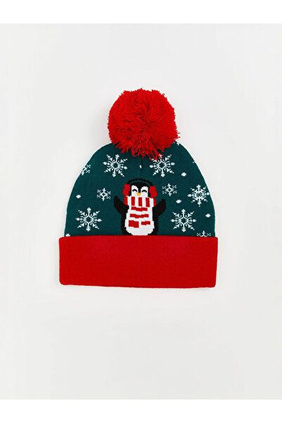 LC Waikiki Quality Parts from Çelebi Store New Year's Themed Boy's Beret