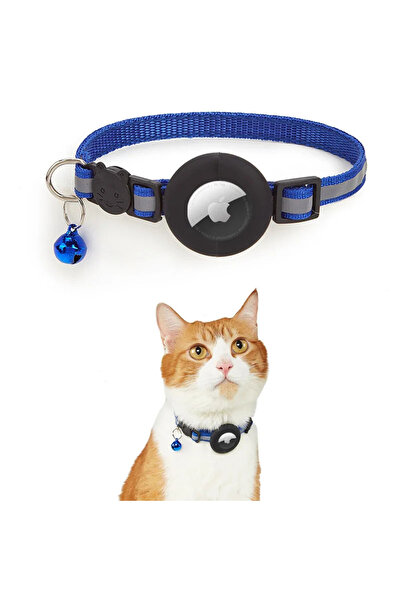 OEM Reflective Collar with Bell Compatible with Apple Airtag Adjustable Lengt...