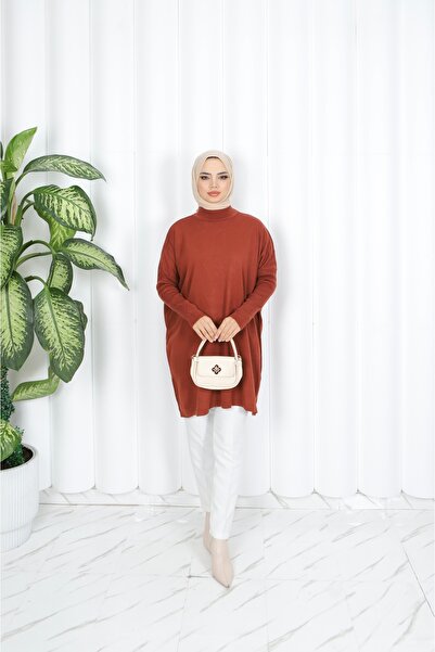 NİSUM MODA Trico Poncho Tunic