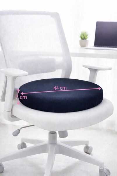 ADEF Visco Round Sitting Cushion |   Donut (Hollow) & Tailbone Cushion |   44 cm