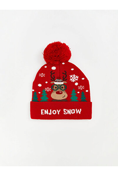 LC Waikiki Quality Parts from Çelebi Store New Year's Themed Boy's Beret