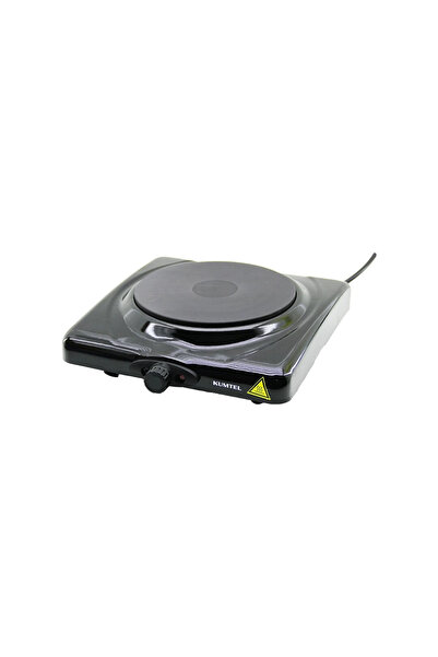 shopwave SİYAH TEK GÖZLÜ ELEKTRİKLİ OCAK HOTPLATE 1500W AYARLANABİLİR TERMOST...