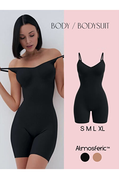 kadinspor مشد نسائي كامل الطول يبرز انحناءات الجسم – مشد للبطن والأرداف والصد...