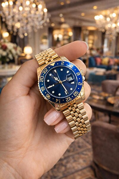 LOOQ Takvimli Retro Çelik Kordon Erkek Kol Saati