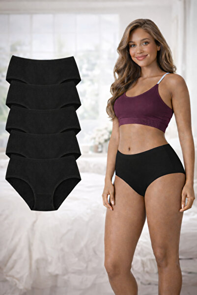 Orbans Γυναικεία εσώρουχα 7 συσκευασιών Βαμβακερά εσώρουχα ψηλόμεσα Hipster -...