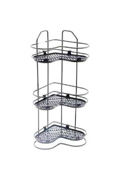 shopwave MSD أنيق 3 طبقات زاوية أسود أبيض (5047)