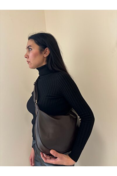 Laletto Kadın Kamelya Model Salaş Ayarlanabilir Askılı Çapraz Omuz Çantası