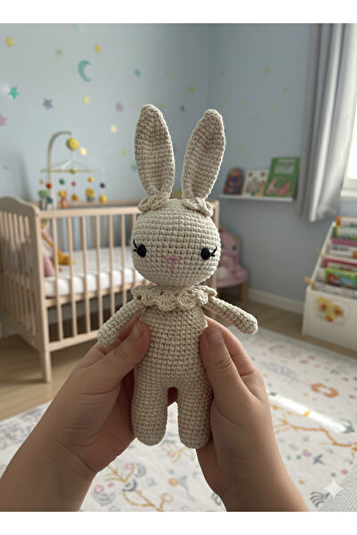 stoks toys Amigurumi Tavşan Uyku Arkadaşı