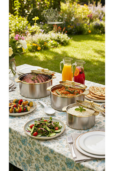 Generic Luxury thermal food container set for serving – elegant design keeps ...