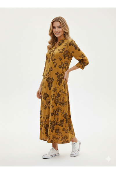 Cb Made In Italy Zarafetin En Yumuşak Hali: %100 Pamuk İtalyan Kadife Elbise