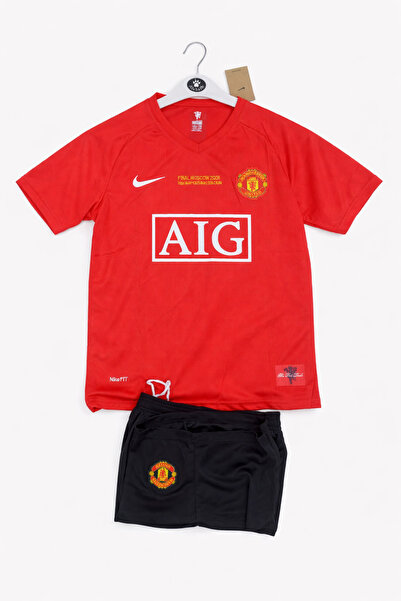 Nobrand طقم رجالي نادي مانشستر يونايتد الكلاسيكي 2008