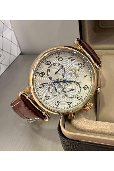 Raymond Leather Men's Wristwatch