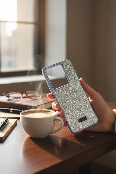 batuteknoloji Infinix Note 30 Kırçıllı Taşlı Venüe BTU Silikon Kapak