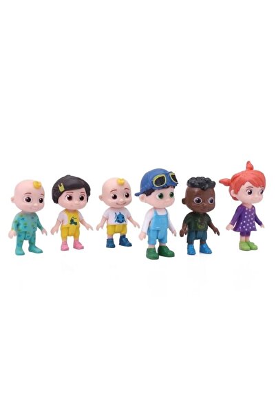 Premium Cocomelon Family & Friends Figure Set Multicolor Kids Character Toys ...