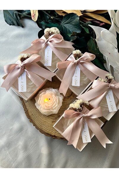 cev den store Şakayık Mum Söz Nişan Düğün Nikah Hediyeliği 20 Adet