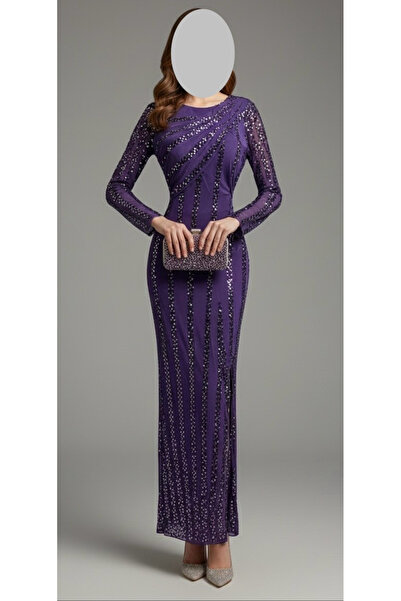 LUMY Elegant occasion dress with a distinctive, captivating evening sparkle