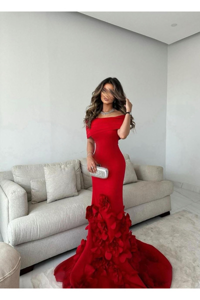 LANMAS Aristocrat Rose Dress