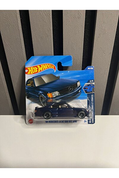 HOT WHEELS HotWheels 89' Mercedes-Benz 560 Sec Amg (Lacivert)