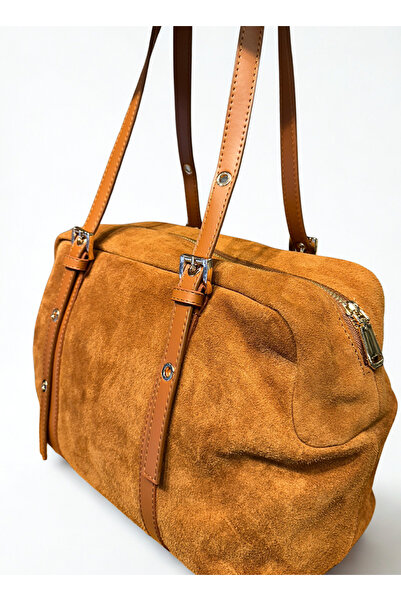 Duya Bags Rosera Genuine Suede Leather Hand and Shoulder Bag