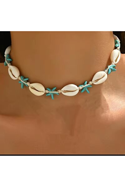 LO ADORO Sea Holiday Necklace Accessory Sea Horse Istakoz Necklace Seashell