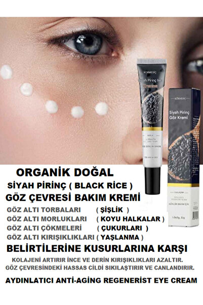 KÕRMESIC Göz Çevresi Morlukları, Çökmeleri, Kırışıkları, Koyu Lekeleri, Onarı...